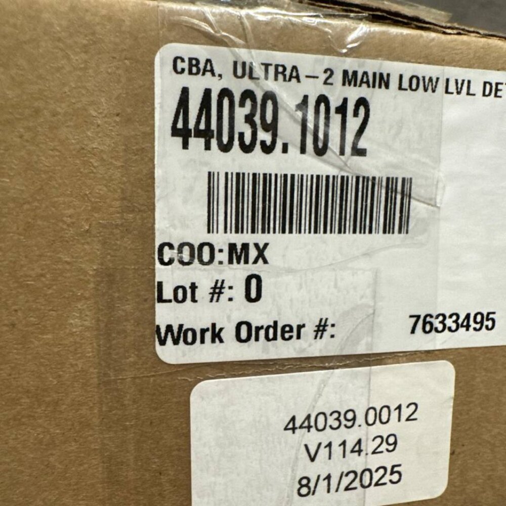 44039.1012 Bunn  ULTRA-2 main low lvl detect BRAND NEW